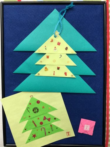 おりがみ 動画 超 簡単 クリスマスツリー Easy Christmas Tree Origami Yuki In カナダ