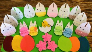 おりがみ 動画 イースター Origami Easter Egg Bunny Video Origami Yuki In カナダ