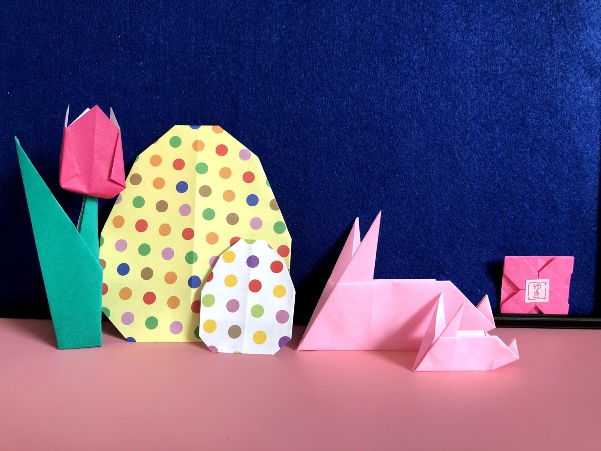 おりがみ 動画 イースター Origami Easter Egg Bunny Video Origami Yuki In カナダ